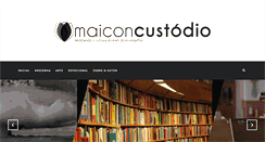 Desktop Screenshot of maiconcustodio.com.br